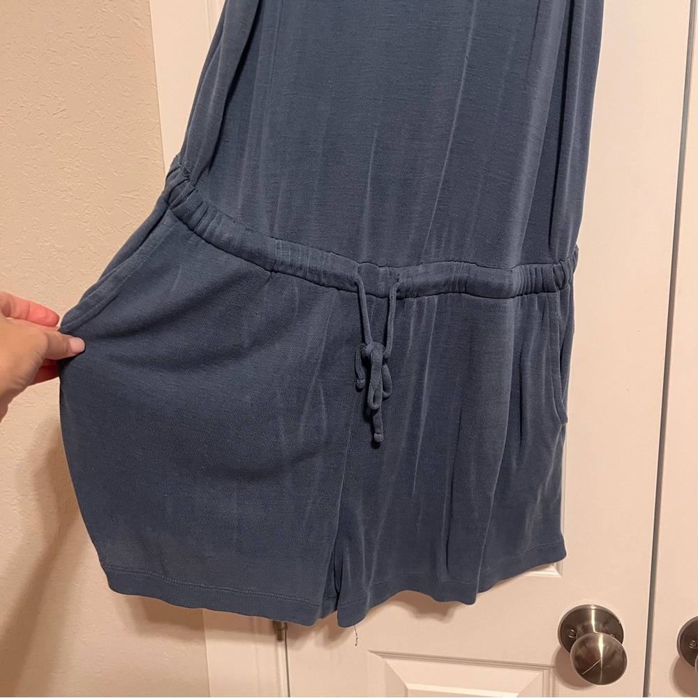 Daily Ritual Women's Romper Bundle - Black, Gray, Blue (flaws) SEE DESCRIPTION! - Picture 5 of 12